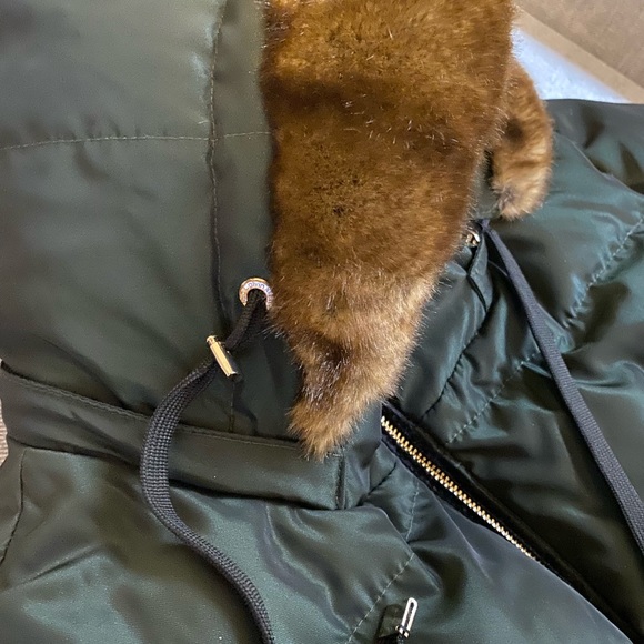 Calvin Klein Green Winter Puffer Coat - Picture 5 of 12